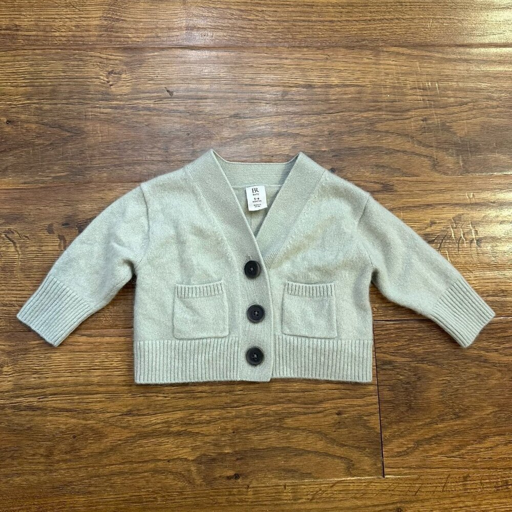 Banana Republic baby cashmere sweater cardigan 3-6 mos